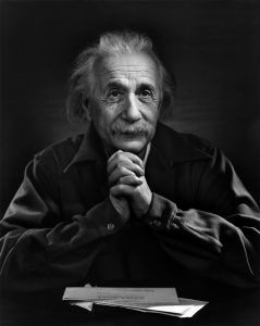 Albert Einstein, Princeton University 1948, by Yousuf Karsh