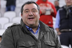 Foto LaPresse - Fabio Ferrari 04/11/2014 Torino ( Italia) Sport Calcio Juventus - Olympiacos Champions League 2014 2015 - Gruppo A - Juventus Stadium di Torino Nella foto:Mino Raiola Photo LaPresse - Fabio Ferrari 04 November 2014 Turin ( Italy) Sport Soccer Juventus - Olympiacos Champions League 2014 2015 - Group A - Juventus Stadium In the picture:Mino Raiola