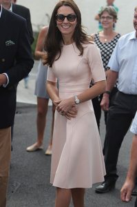 TRURO, ENGLAND - SEPTEMBER 01: Catherine, Duchess of Cambridge visits Tregunnel Hill, a new neighbourhood development on Duchy of Cornwall-owned land on September 1, 2016 in Truro, United Kingdom. (Photo by Steve Parsons - WPA Pool/Getty Images)