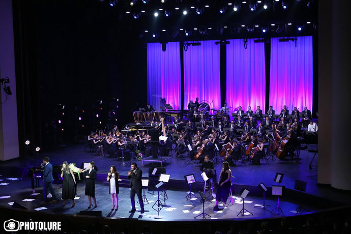 An event dedicated to the RA National Artist, composer Artur Grigoryan under the title 'Yesterday, today and ...' took place at the National Academic Theater of Opera and Ballet named after Al. Spendiaryan