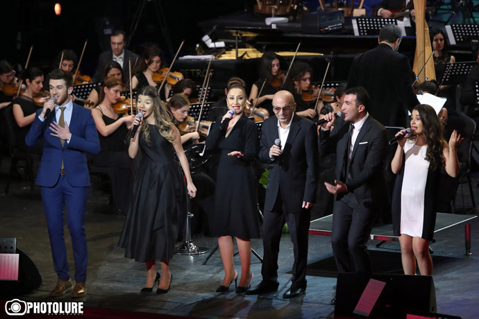 An event dedicated to the RA National Artist, composer Artur Grigoryan under the title 'Yesterday, today and ...' took place at the National Academic Theater of Opera and Ballet named after Al. Spendiaryan